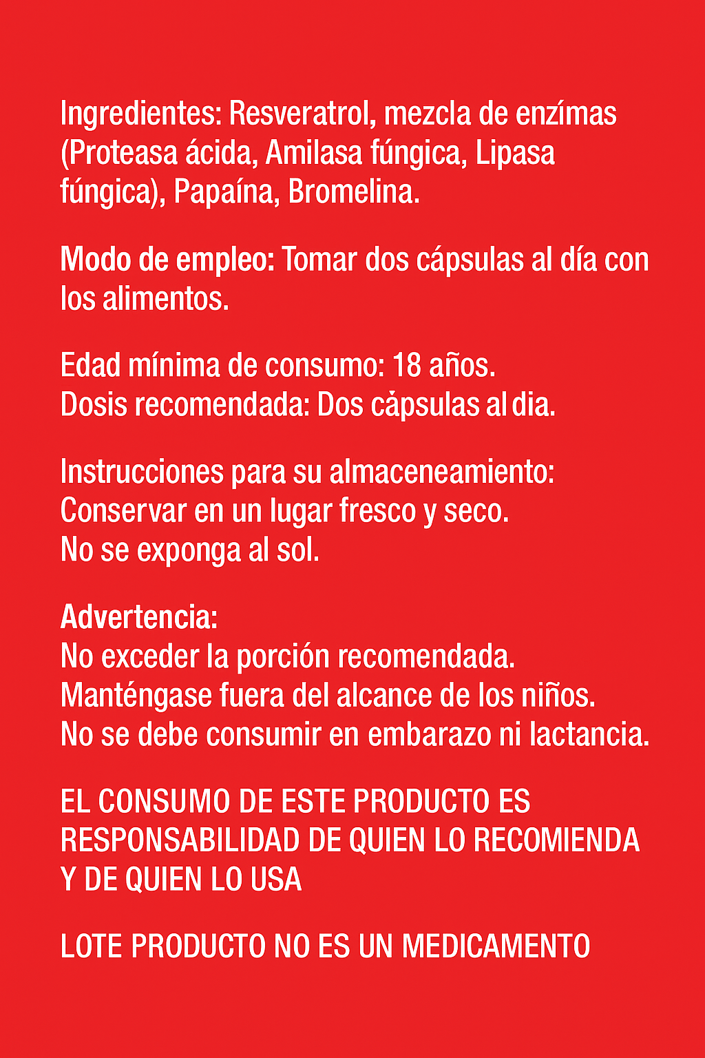 Resverazyme Resveratrol