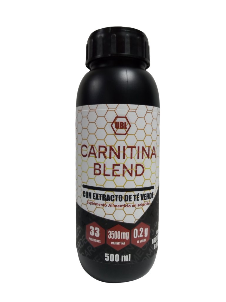 CARNITINA BLEND L-Carnitina con Extracto de Té Verde + omega 3 y 6