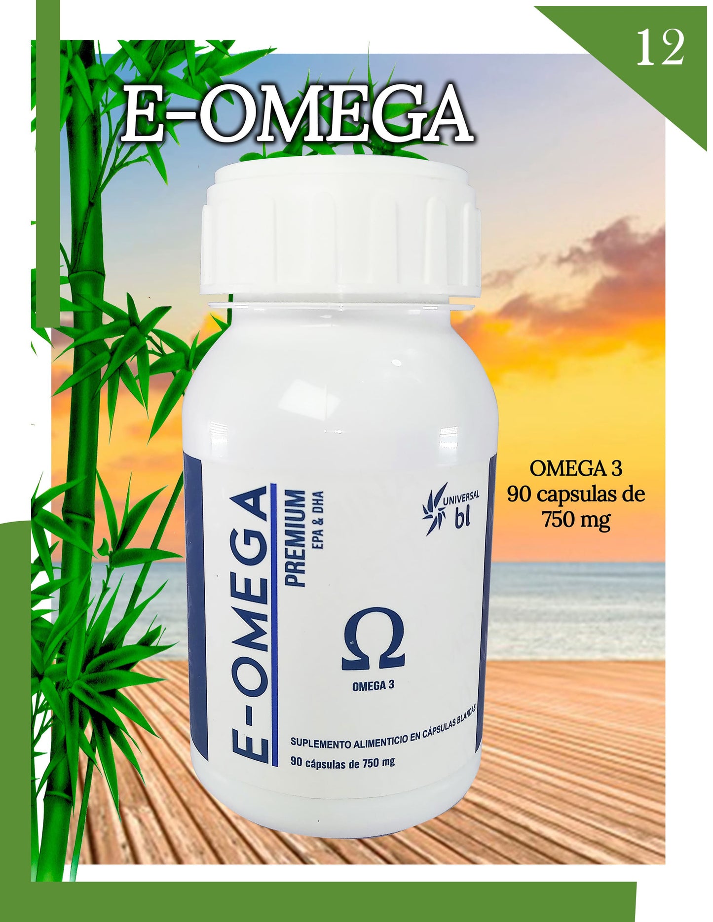 E-OMEGA PREMIUM CON EPA & DHA