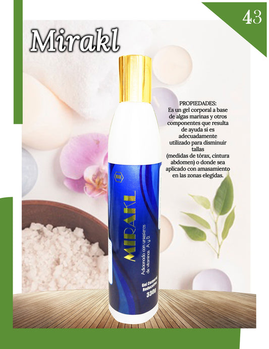 MIRAKL - Gel Corporal Reductivo, Moldeador y Reafirmante