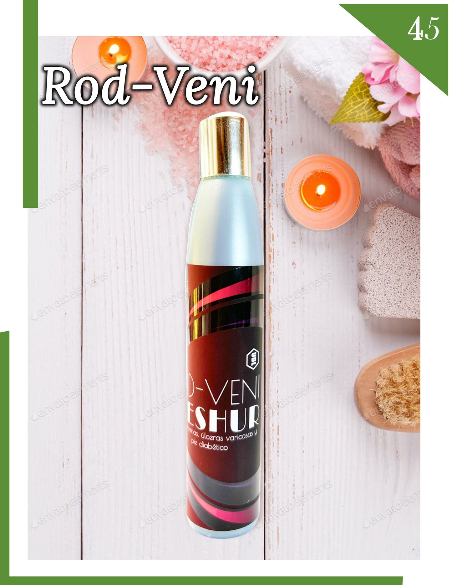 ROD-VENI TRESHUR - Gel Estimulante para la Circulación y Oxigenación