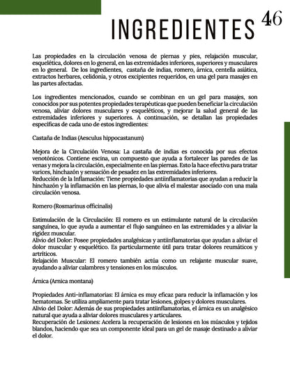 ROD-VENI TRESHUR - Gel Estimulante para la Circulación y Oxigenación