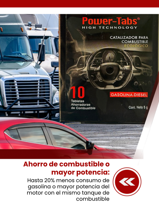 La nutricion de tu vehiculo con POWER TABS