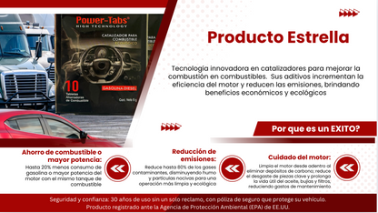 La nutricion de tu vehiculo con POWER TABS