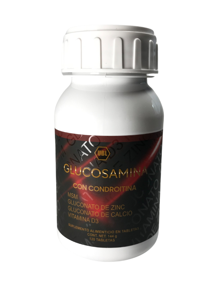 Glucosamina, Condroitina, MSM, Zinc, Calcio y Vitamina D3