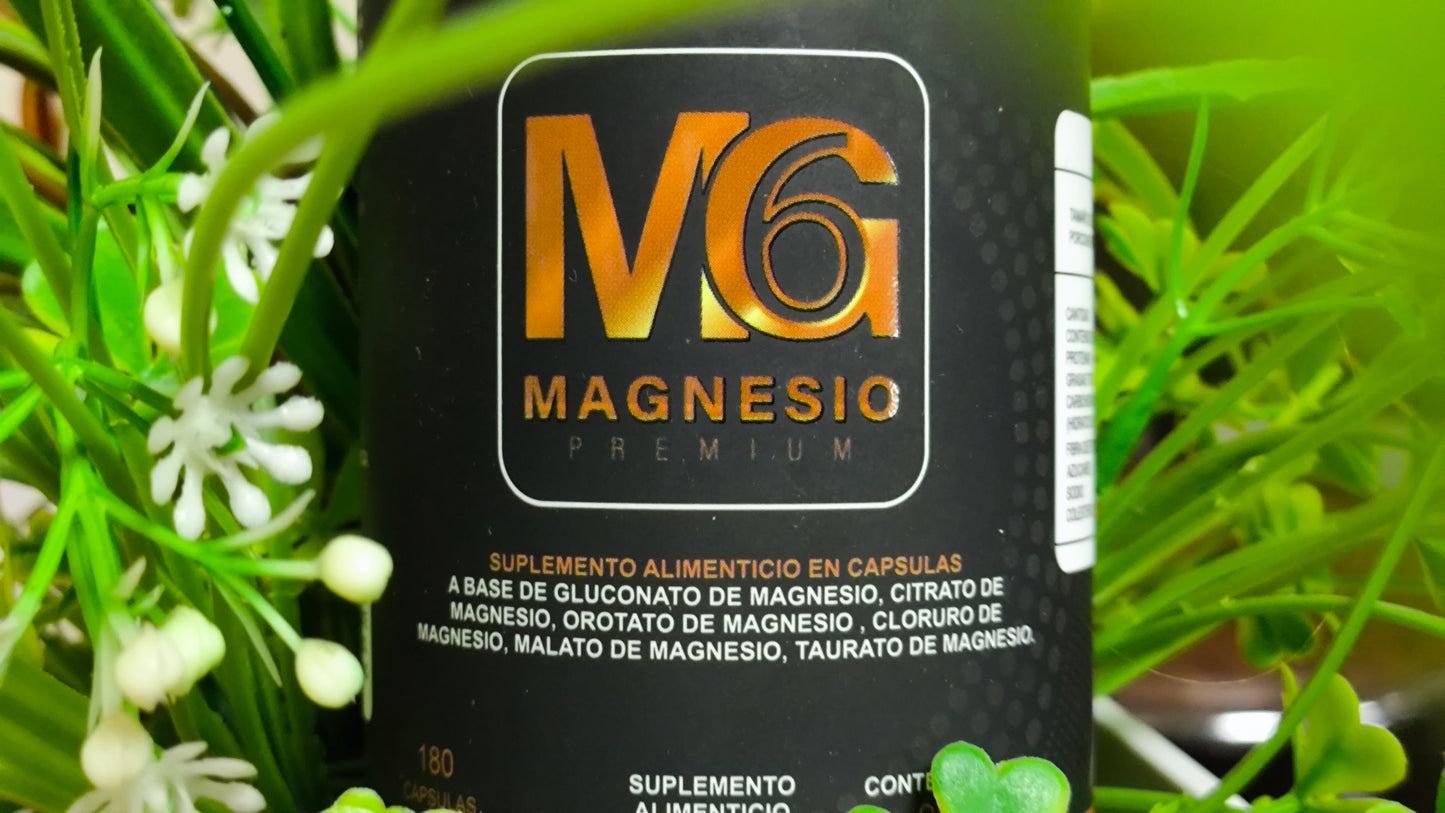 Magnesio Premium – Fórmula Avanzada de Magnesio